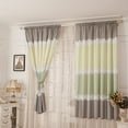 thumbnail image 2 of 39x79IN 1PC Fabric Curtain Home Textiles Farmhouse Vintage Bohemian Privacy Drapes Noise Reducing Window Treatments for Doorways and Closets, Thermal Insulated Temporary Room Dividers, 2 of 6