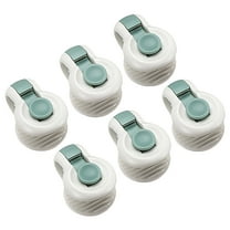 GOOHOCHY 6Pcs Mini Quilt Holders Quilt Fastener ABS for Slipcovers and Tablecloths