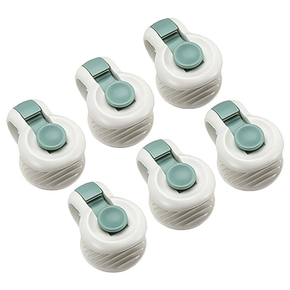 GOOHOCHY 6Pcs Mini Quilt Holders Quilt Fastener ABS for Slipcovers and Tablecloths