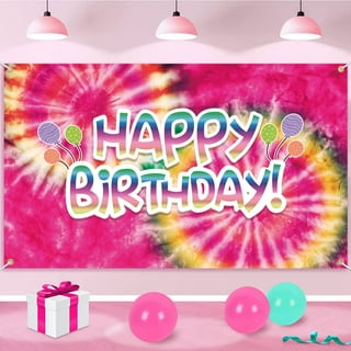 Art Paint Birthday Decorations for Girls Boys, Art Balloon Garland Arch Kit  Art Theme Birthday Party Supplies with Art Paint Happy Birthday Backdrop  Rainbow Balloons 