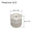 thumbnail image 2 of Unique Bargains Mist Nozzle - G1/2 Thread 2mm Orifice Diameter PP Fine Atomizing Spray Tip - 2 Pcs, 2 of 4