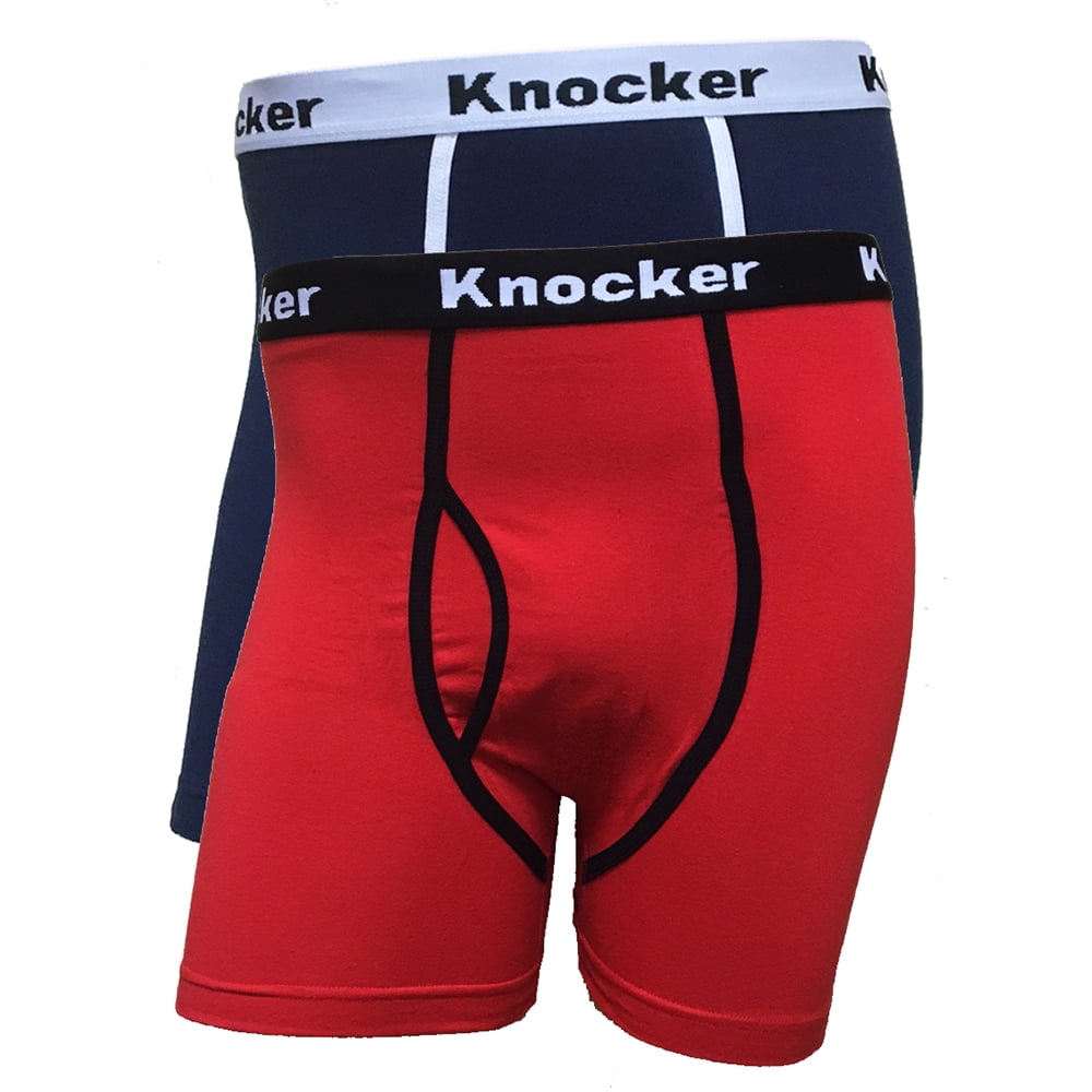 Knocker Knocker Mens Boxer Briefs 2 pack