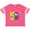 Football Pink and White, variant on Inktastic Monster 5th Birthday Boys or Girls Toddler T-Shirt