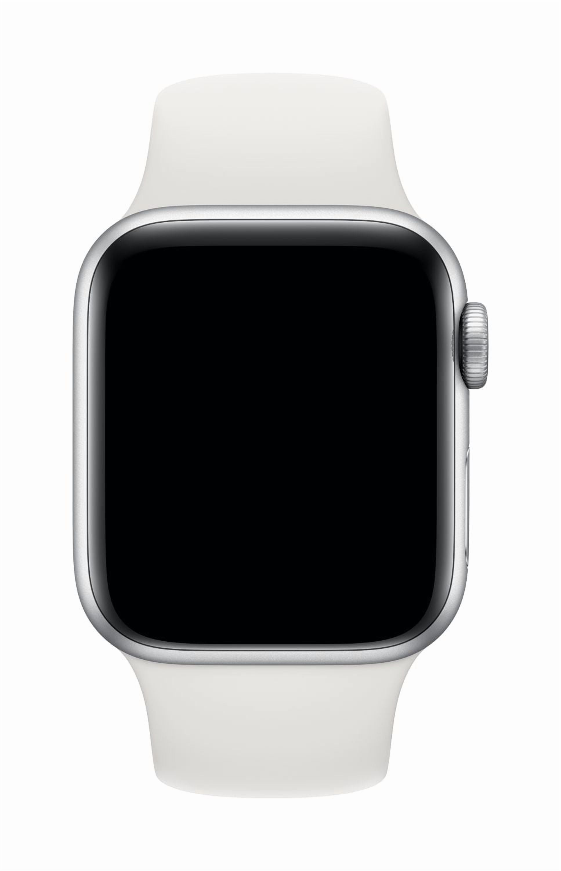 Bracelet sport à rabat Blanc pour Apple Watch 44mm