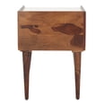 thumbnail image 4 of SAFAVIEH Marion 1-Drawer Nightstand Walnut / White, 4 of 12