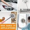 thumbnail image 3 of YOPTOP Dust Mop Microfiber Mops for Floor Cleaning  with Height Adjustable Handle and 3 Washable Mops Pad  Wet & Dry Floor Cleaning Mop for Hardwood  Tiles  Laminate - Dust Broom (grey),greypads*3, 3 of 7