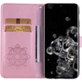 thumbnail image 7 of Compatible with Samsung Galaxy S23 Ultra Case Glitter Stylish Crystal Owl with Wrist Strap Kickstand Magnetic Leather Wallet for Women Flip Phone Case for Samsung Galaxy S23 Ultra Rose Gold YK, 7 of 7