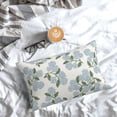 thumbnail image 3 of Spring Pillow Covers 12x20 Inch 2 Pcs Blue Green Hydrangea Flower Decor Throw Pillows Vintage Floral Seasonal Summer Outdoor Decoration Lumbar Pillowcase Linen Cushion Cover for Couch Sofa, 3 of 6