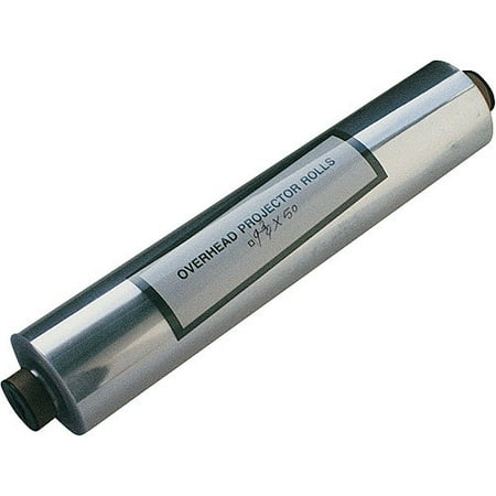 Overhead Copier Transparency Film - School Smart Overhead Projector Film Rolls, 50' Rolls