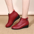 thumbnail image 1 of Zapatos de baile cuadrados de otoño e invierno, botas cortas, zapatos de baile, zapatos de algodón, botas de mujer a prueba de frío, botas cortas planas de algodón, 1 of 5