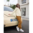 thumbnail image 5 of Arshiner Girls 2 Piece Tracksuit Set Long Sleeve Grid Pullover Top with Jogger Pants Kids Outfits, 5 of 6