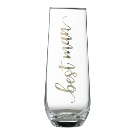 Stemless Flute Glass - Lillian Rose Gold
