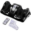 Yescom Shiatsu Foot Massager Machine Kneading Rolling Leg Calf Ankle Massage Pain Therapy w/ Remote Control Black