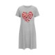 thumbnail image 4 of Camisón corto de mujer, vestido de largo medio con estampado de moda, camisón corto extragrande de mujer, camisón de manga corta con estampado de pecho a la moda, camisón de mujer, 4 of 6