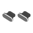 thumbnail image 2 of 2pcs Aluminum Alloy Charging Port Dust Plugs Stoppers Compatible with iPhone, 2 of 7