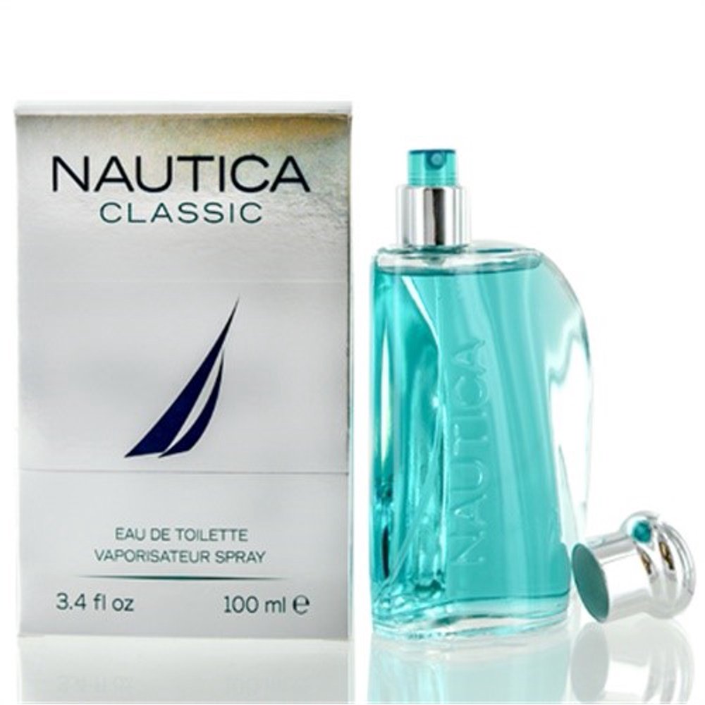 Nautica Classic Eau De Toilette Spray for Men 3.40 oz (Pack of 4