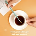 thumbnail image 4 of LSLJS Silicone Stirring Stick Long Handle Spoon Coffee Spoon Cocktail Mixing Stirring Spoons Milk Tea Stirring Stick for Coffee Tea Juice Kitchen Office, 4 of 5
