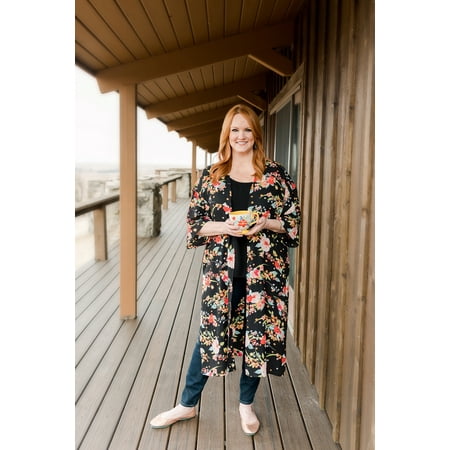 The Pioneer Woman Woven Long Sleeve Sleeve Kimono Duster, Womens