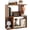 Rustic Brown-1, variant on SolaceHue 3-Tier S-Shaped Bookshelves Set of 2, Modern Geometric Bookcase, Freestanding Display Shelf for Small Space, Versatile Side Table, Wooden Storage Organizer for Home Office, White