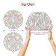 thumbnail image 5 of Logiee Rabbit And Heart Print Silk Bonnet Satin Bonnet for Sleeping Women and Men,Double Layer Hair Bonnet for Curly Braids Hair, 5 of 6
