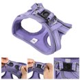 thumbnail image 3 of Unique Bargains 1 Set Dog Harness and Leash Combo Escape Proof No Pull Vest Harness for Small to Medium Dogs Purple XS, 3 of 7