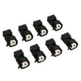 thumbnail image 3 of Adaptadores de Inyectores, Mano de Obra Fina de Rendimiento ESTABLE EV1 A EV6 43100 08 Adaptadores de conector del Inyector de Combustible 8pcs para Motocicleta, 3 of 7