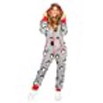 thumbnail image 3 of Tipsy Elves Combinaison Waddle Wonderland Grise pour Femmes Taille TG, 3 of 6