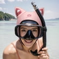 thumbnail image 1 of Capucha de esnórquel de 3 mm con dibujos animados, protección para la cabeza de neopreno, capucha de buceo, capucha de buceo segura bajo el agua para deportes acuáticos al aire libre, 1 of 6