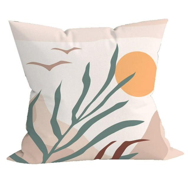 Oubit Housse de Coussin, Motif Artistique Carré Coussin Imprimé Haut de Gamme