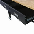 thumbnail image 6 of 60" × 20" Multifunctional Workbench with Three Drawers, Four Swivel Casters, Stable & High-Quality, 6 of 9