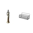 thumbnail image 1 of Figura de escritorio,Artesanía de escritorio con figuras africanas coleccionables,Cesta de almacenamiento,Cesta organizadora de almacenamiento de cocina colgante de alambre,Organizador de, 1 of 8