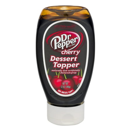 Dr Pepper Dessert Topper Cherry, 12.0 OZ