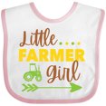 thumbnail image 3 of Inktastic Little Farmer Girl Girls Baby Bib, 3 of 4
