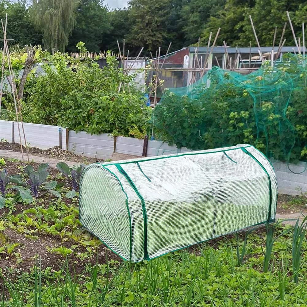for Durable Mini Greenhouse Grow Tunnel with Zipper Doors for Healthy Plants!