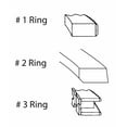 thumbnail image 2 of Piston Rings Set | Compatible with Toyota 2.0L 2SELC | Standard Size, 2 of 2