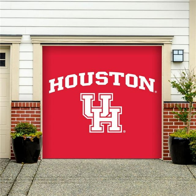 Victory Corps 810031HOUS-001 7 x 8 Pi NCAA Simple Porte de Garage Décor Cougars - N°001