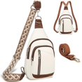 thumbnail image 1 of Bolso bandolera MYHOZEE, moderno y pequeño, de piel sintética para mujer, 1 of 9