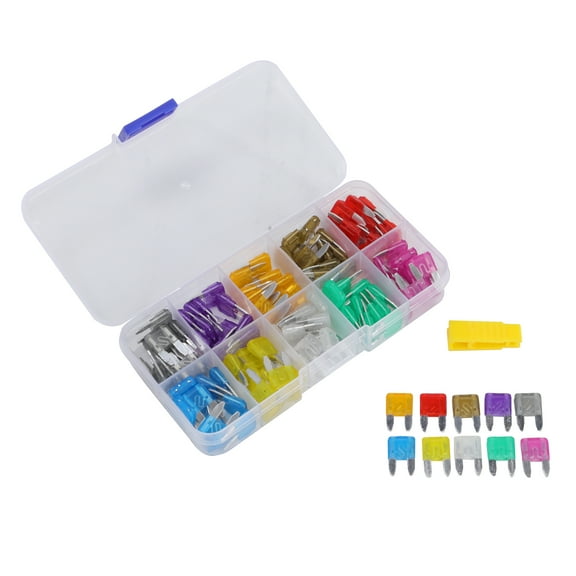 Upgraded 120pc Mini Fuse Kit – Fits Cars, RVs, Trucks & Marine