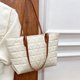 thumbnail image 1 of Bolso de hombro compuesto para mujer Fiesta de vacaciones duradera de gran capacidad (blanco) Ndcxsfigh Para Estrenar, 1 of 6
