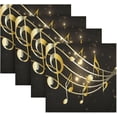 thumbnail image 5 of GZHJMY Soft Reusable Satin Table Decorative Napkins,20x20InX6 PCSRose Gold Glitter Texture,Family Dinner Wedding Banquet, Cocktail Party, Kitchen,Birthday Party, 5 of 7