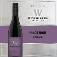 thumbnail image 3 of Winemakers Selection Classic Series Pinot Noir California Red Wine, 750ml Bottle, 12% ABV, 3 of 8