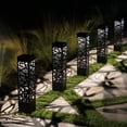 thumbnail image 4 of Tommy Bahama Solar Graphite Black LED Landscape and Walkway Light (6 Pack), 4 of 5