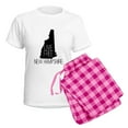 thumbnail image 5 of CafePress - New Hampshire Live Free Women's Light Pajamas - Women's Short Sleeve Print T-Shirt and Pants Light Cotton Pajama Set, 5 of 7