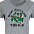 thumbnail image 3 of Instant Message - Don't Mess With The Fae - Women's Any Way Dress, 3 of 7