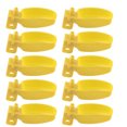 thumbnail image 2 of Chicken Drinking Bowl, Automatic Automatic Waterers, Yellow 10Pcs Bowl Birds For Chicken Left, 2 of 8