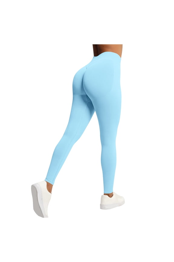 Women Seamless Yoga Leggings Peach Butt Lifting High Waist Tummy Control Sports Pants Quick Dry Sports Fitness Multicolor