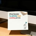 thumbnail image 4 of Detective Style Humorous Quote Memo Pad Memory Aid Note Taking Tool for School and Home Use, 4 of 5