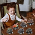 thumbnail image 3 of 6 piezas dinosaurios tiran hacia atrás coche de juguete, camión creativo, vehículos modelo de dinosaurio, juguete de dinosaurio para regalos Zulema Tire hacia atrás de los juguetes, 3 of 7