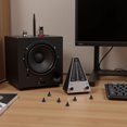 thumbnail image 1 of CRILSTYLEO 50Ud Sujetadores De Altavoces Para Gabinetes Plásticos Negros Con Instalación Rápida Sin Herramientas, 1 of 7