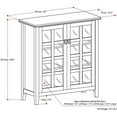 thumbnail image 2 of Bowery Hill Wood 38" Transitional Medium Cabinet in Tobacco Brown, 2 of 8